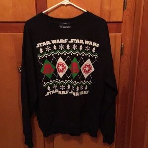 Ugly Christmas Sweater- Star Wars size Large